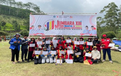 SMK Muhammadiyah Larangan Raih Dua Piala pada Jambore XIII PMR Kabupaten Brebes Tahun 2025